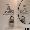 Inspire Decals ™ You are Amazing Remember That