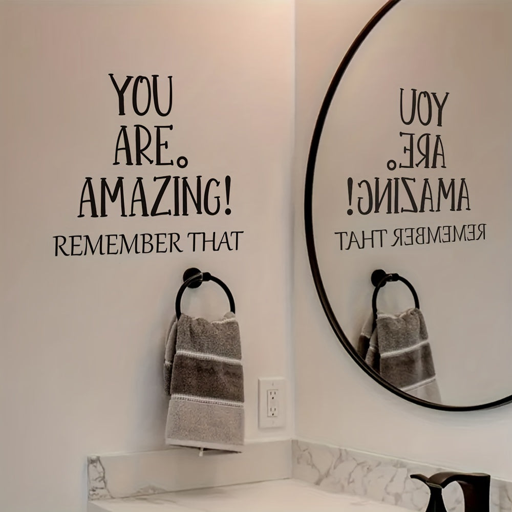 Inspire Decals ™ You are Amazing Remember That