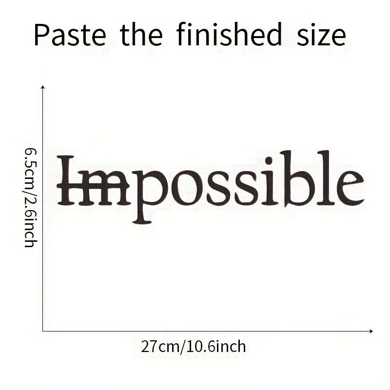 Inspire Decals™  Impossible