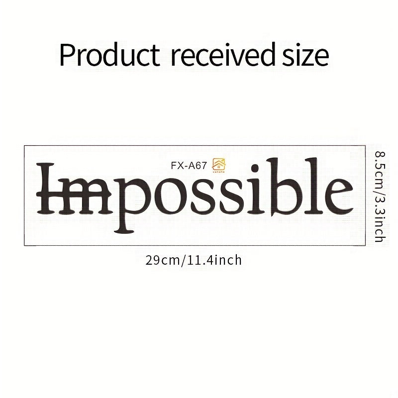 Inspire Decals™  Impossible