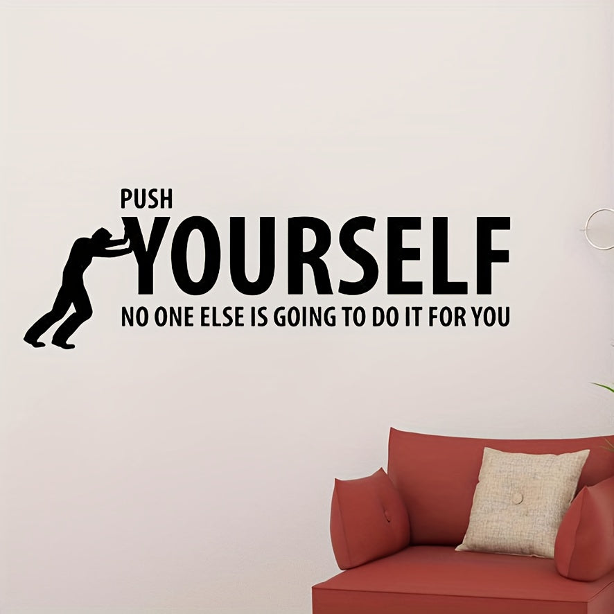 Inspire Decals ™ Push Yourself